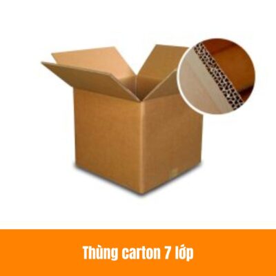 THUNG CARTON 7 LOP