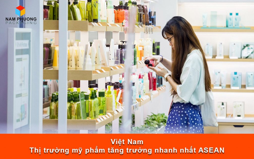 Việt Nam Thị trường mỹ phẩm tăng trưởng nhanh nhất ASEAN