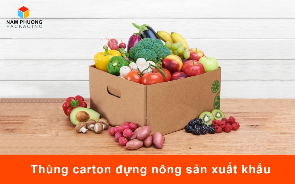 thùng carton đựng nông sản xuất khẩu 1