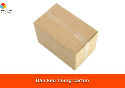 Dán keo thùng carton