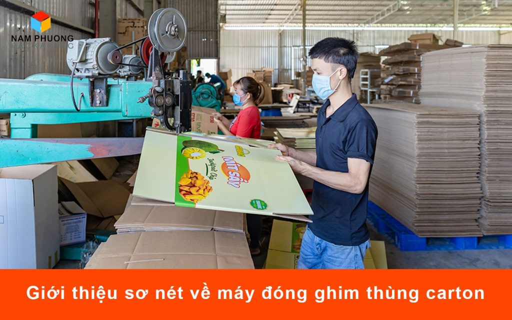 Giới thiệu sơ nét về máy đóng ghim thùng carton