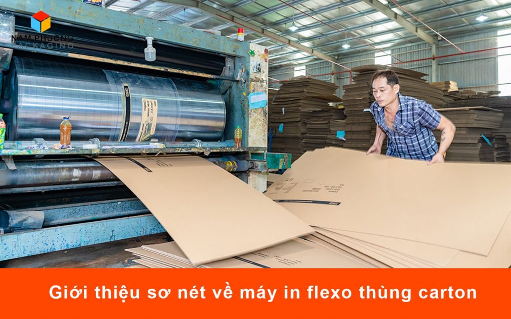 Giới thiệu sơ nét về máy in flexo thùng carton