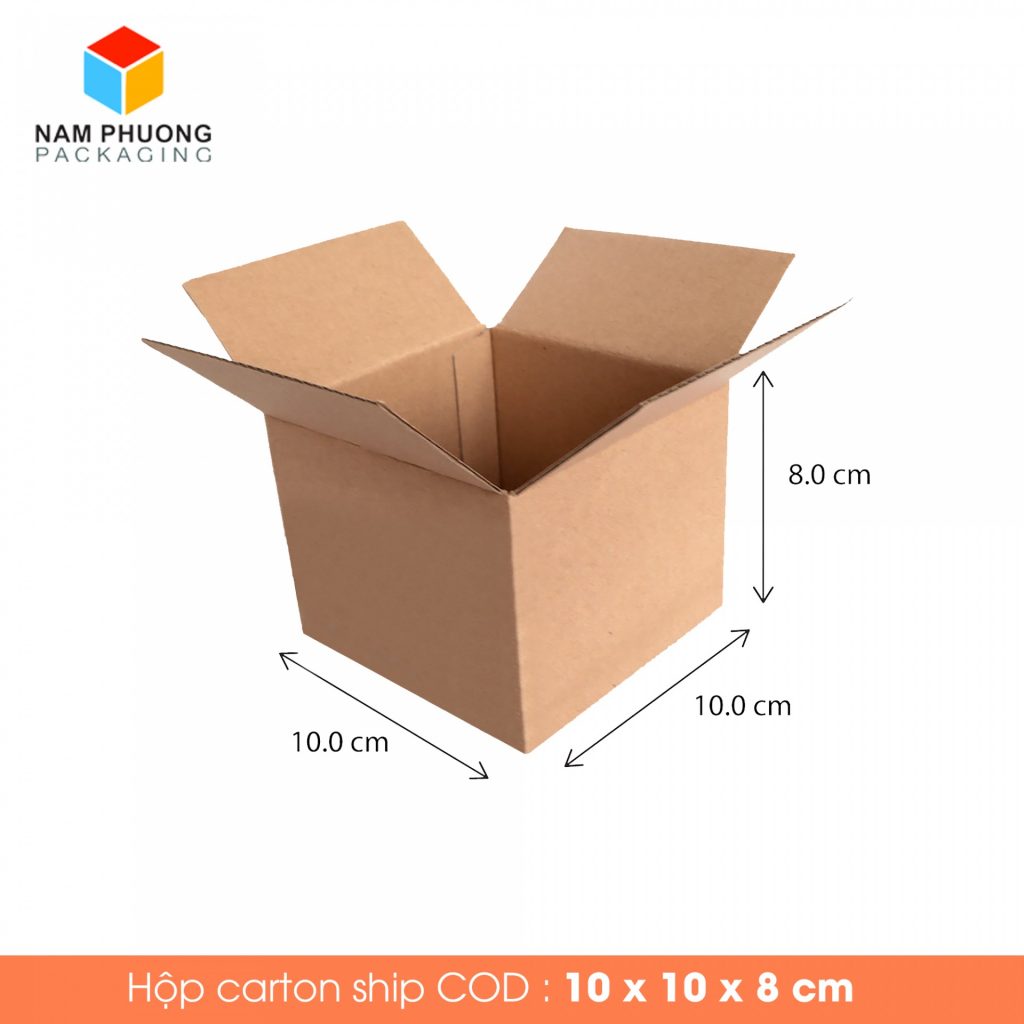 Hộp carton ship COD 10-10-8. 1
