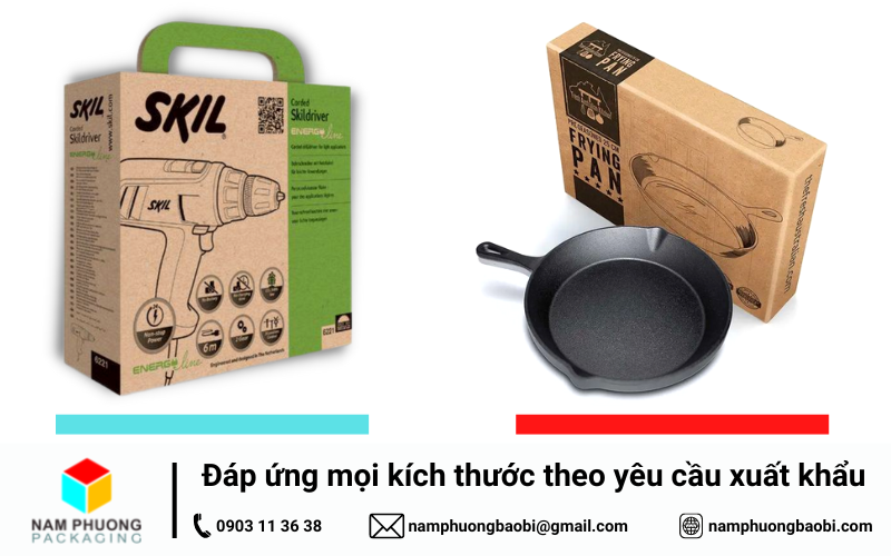 mua thùng carton in ấn đựng hàng hoá xuất khẩu