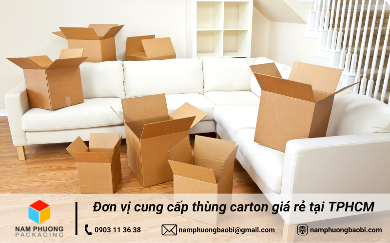 thùng carton chuyển nhà giá rẻ