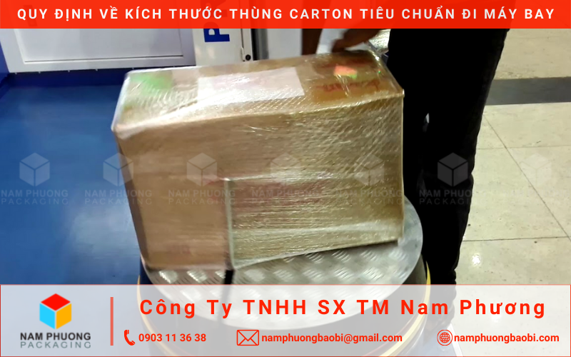 thùng carton đóng hàng đi máy bay