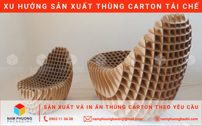 tái chế thùng carton tiện lợi