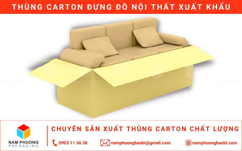 Thùng carton big size giá rẻ chắc chắn