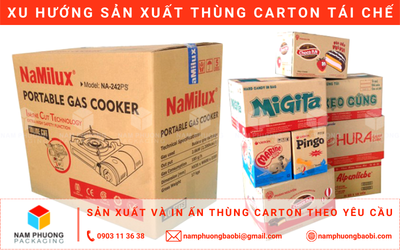 sản xuất thùng carton