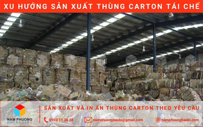 thùng carton tái chế