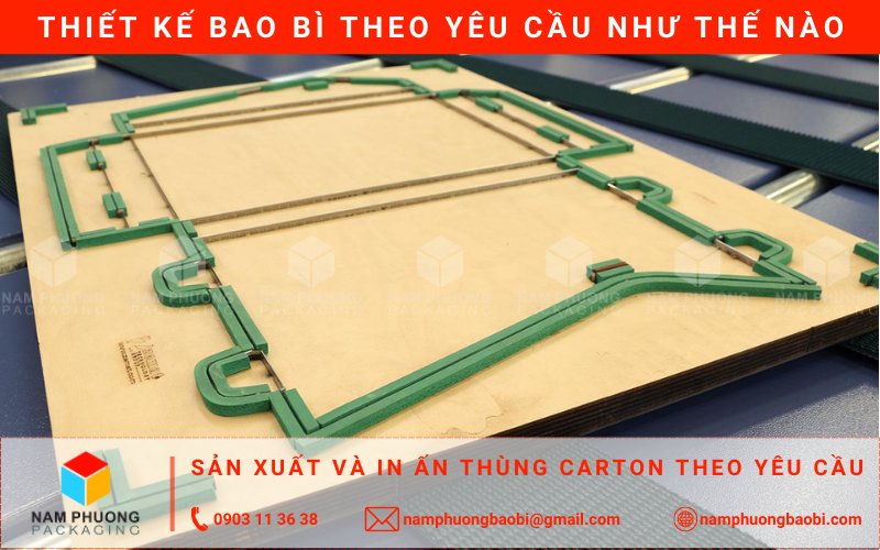 khuôn bế định hình bao bì sản phẩm đẹp mắt