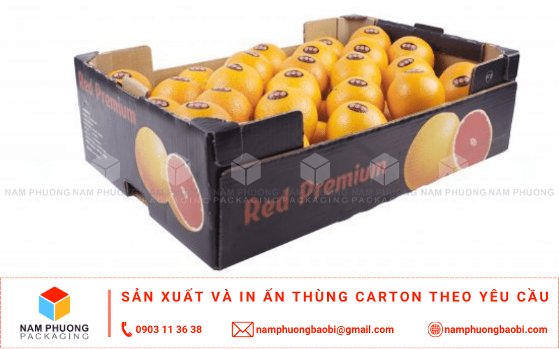 mua thùng đựng bưởi xuất khẩu giá rẻ với kích thước theo yêu cầu