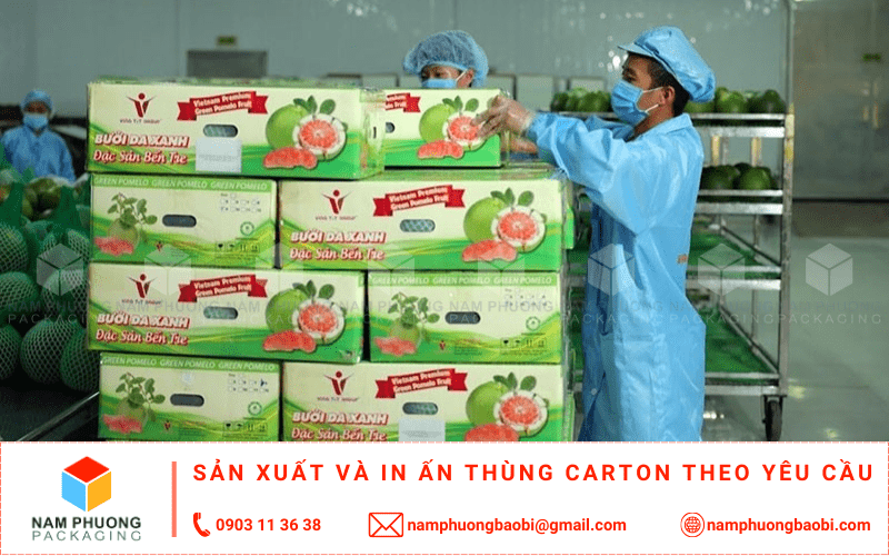 mua thùng đựng bưởi xuất khẩu giá rẻ với kích thước theo yêu cầu