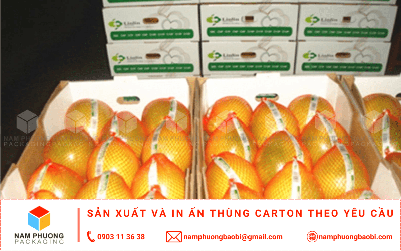 mua thùng đựng bưởi xuất khẩu giá rẻ với kích thước theo yêu cầu