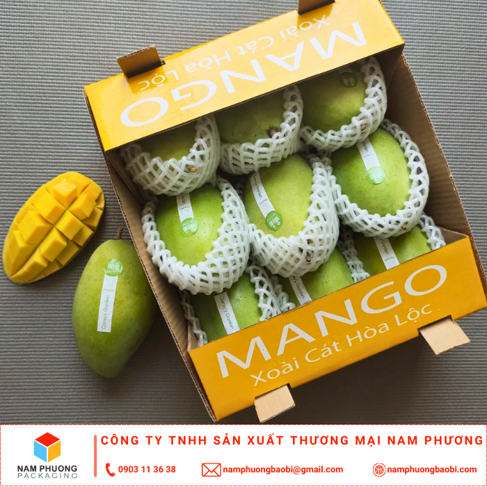 printing export mangoes packaging box manufactory