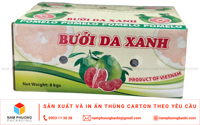 mua thùng đựng bưởi xuất khẩu giá rẻ với kích thước theo yêu cầu