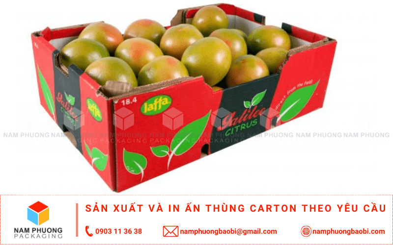 mua thùng đựng bưởi xuất khẩu giá rẻ với kích thước theo yêu cầu