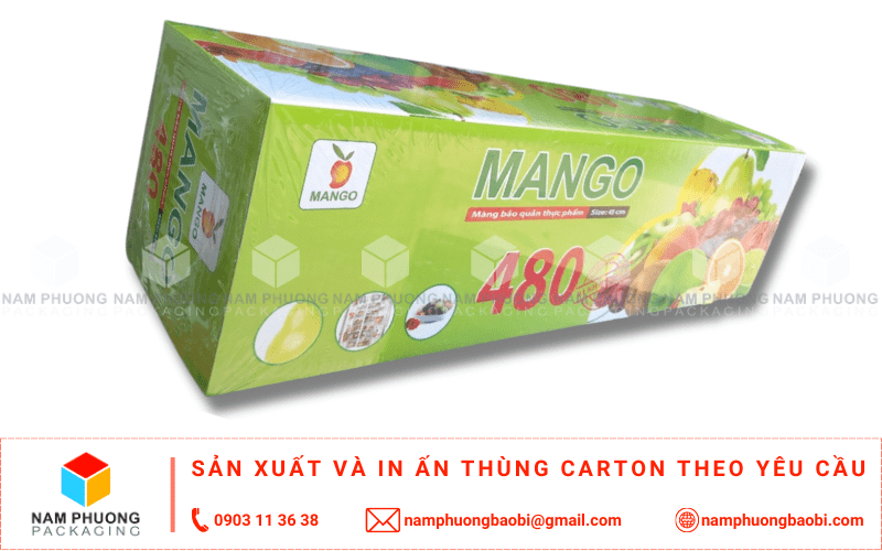 sản xuất thùng carton đựng xoài giá rẻ ở đâu